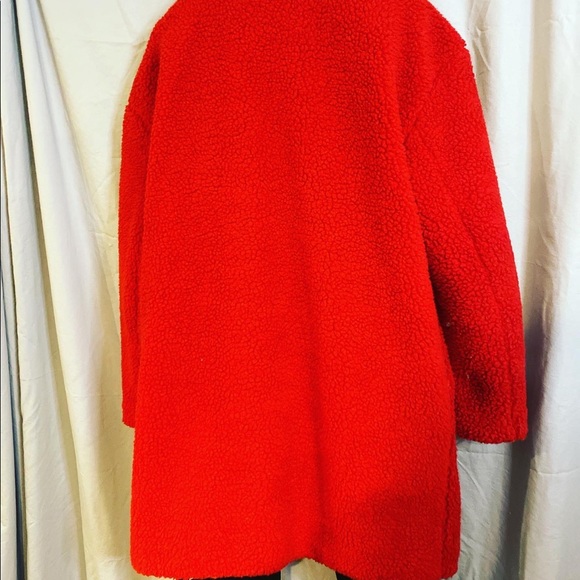 Red Teddy Bear Jacket Oak and Ivy size M - Picture 2 of 6